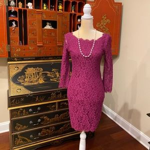 🌹Elegant Diane Von Furstenberg lace dress🌹